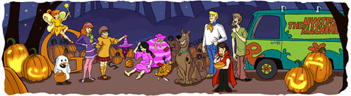 Google Halloween dengan 5