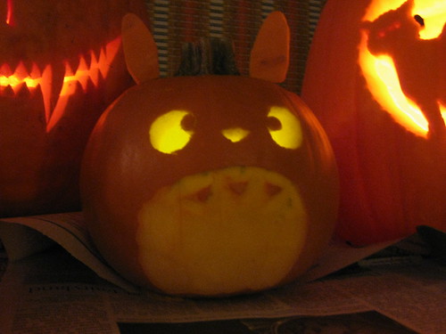 Totoro pumpkin