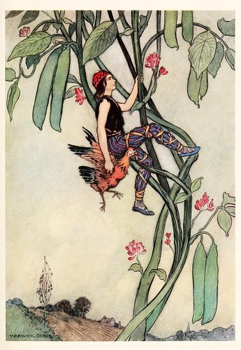 013-Jack y las habichuelas magicas-The fairy book  the best popular fairy stories -Goble Warwick 1913