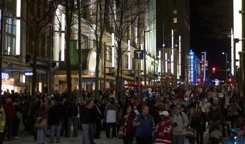 Vancouver 2010: Day 9 - Granville Street at night