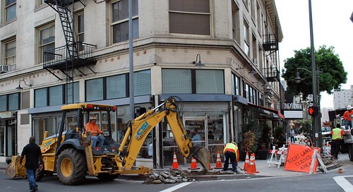 digging Main Street