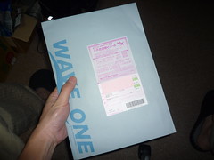 WAVE ONE からプリント見本が届いた