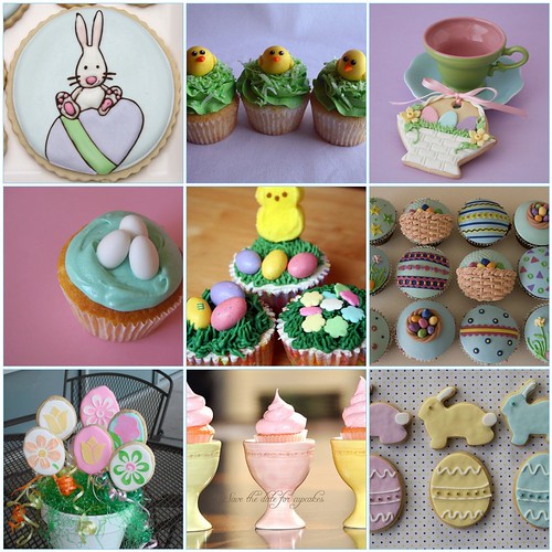 easter cupcakes ideas. Vanilla Easter Cupcakes by