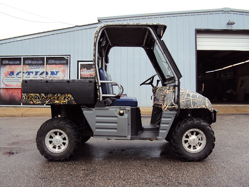 golf cart wraps. Camo Golf Cart Wrap