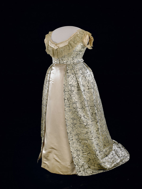 Julia Grants Evening Gown 1870s by national museum of american history