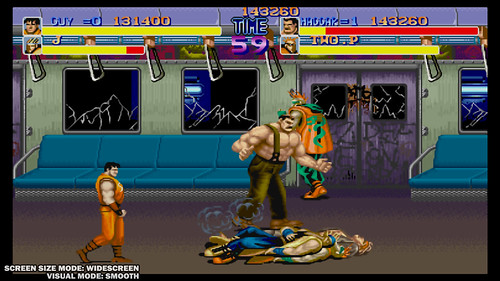 Final Fight: Double Impact (widescreen, smooth setting)