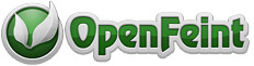 OpenFeint Logo White Back