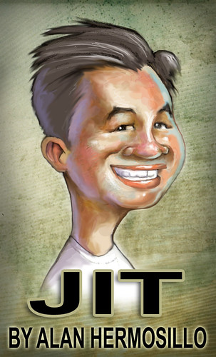 My caricature by caricaturist and architect Alan Hermosillo Ibarra