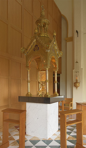 Saint Meinrad Archabbey, in Saint Meinrad, Indiana, USA - tabernacle