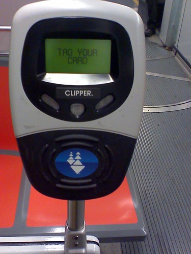 Clipper Reader on Muni 2