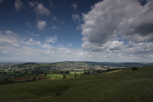 The view from Selsley Common