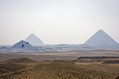 pictures of egyptian pyramids Red pyramid and Bent pyramid