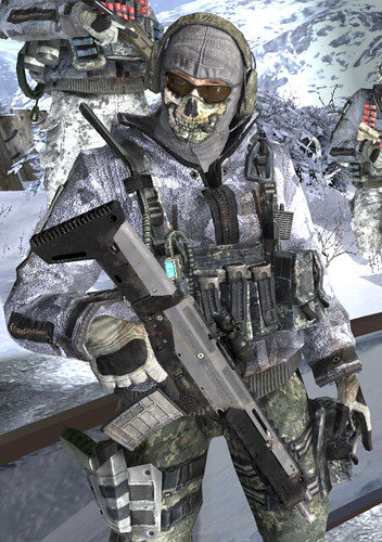 call of duty modern warfare 2 ghost mask. Call of Duty: Modern Warfare 2