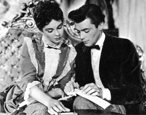 Jean Simmons and Dirk Bogarde in So Long at the Fair