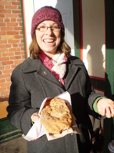 Teri and her Beaver Tail