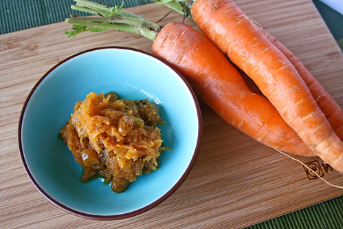 Carrot Chutney - Mix this carrot chutney with cream cheese to eat with crackers. Also try it with pork tenderloin for a twist on a classic roast.