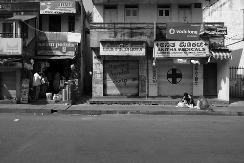 Early Morning in Gandhi Bazaar