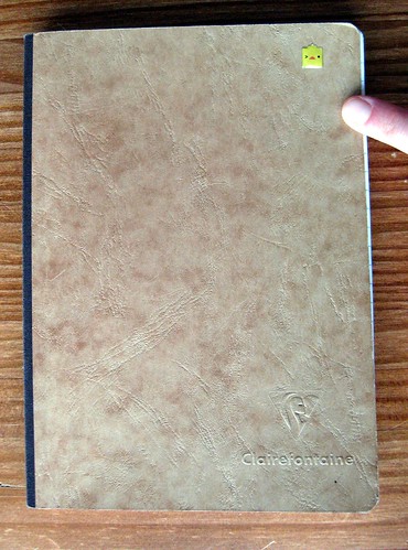 Clairefontaine notebook/ink journal