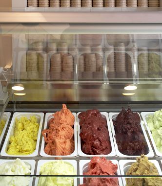 Selección de helados de Cocorino