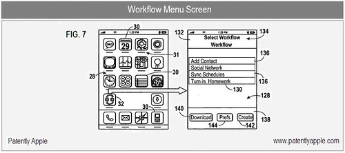 Workflow Menu Screen