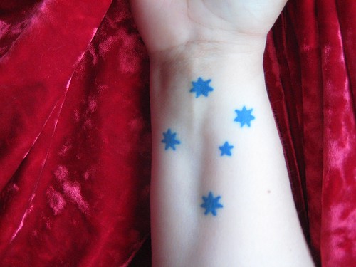 MY TATTOO – IMPOSSIBLE SOUTHERN CROSS Image taken upon 2005-09-21 15:30:33 