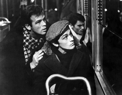 Brigitte Bardot Renato Salvatori and Alain Delon