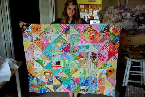 Olivia's quilt (in progress)