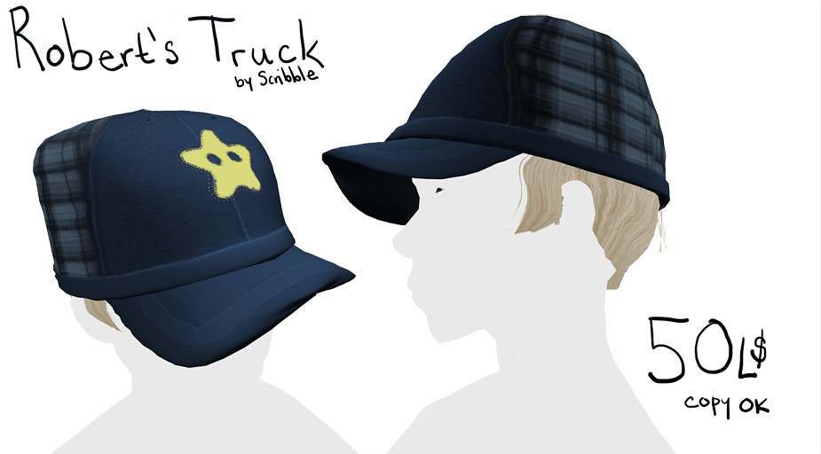 Robert's Truck Hat (Blue)