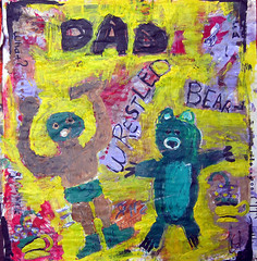 Masked Dad Wrestled the Bear by Kathryn Usher