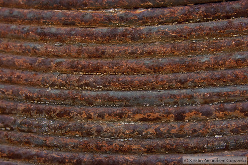 Rusted leaf spring