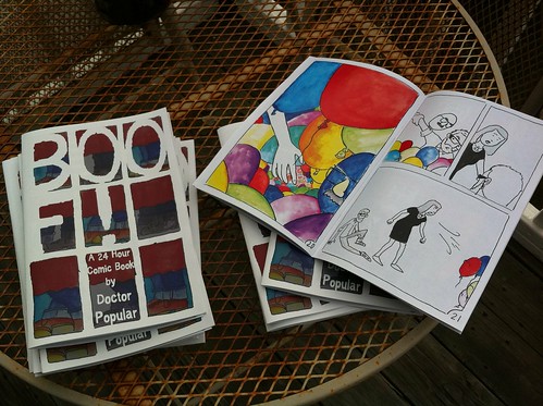 Just got Boof! Back from the printers. It's my 1st full color comic & it looks great!
