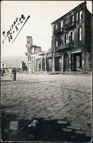 Yangından sonra İzmir. 15 Eylül 1922