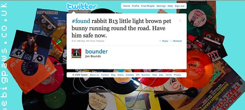 Bounder Twiter update: Found Bunny