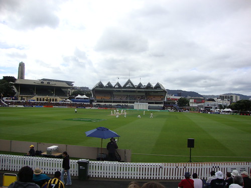 Cricket in Welly