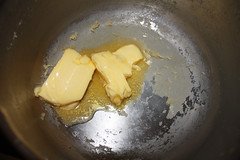 Melting Butter (Photo by Frances Wright)