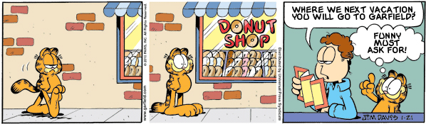 Garfield: Lost in Translation, January 21, 2010