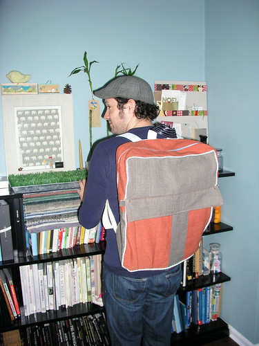 Sal modeling the backpack