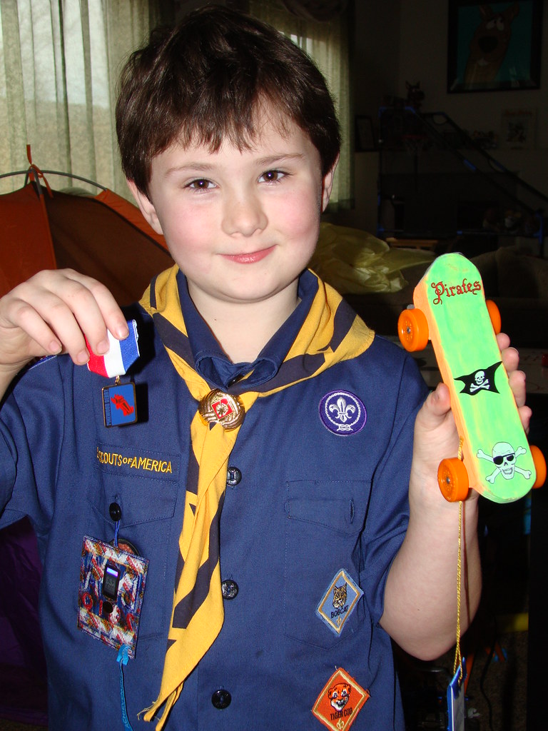 Pinewood Derby 3rd pace!