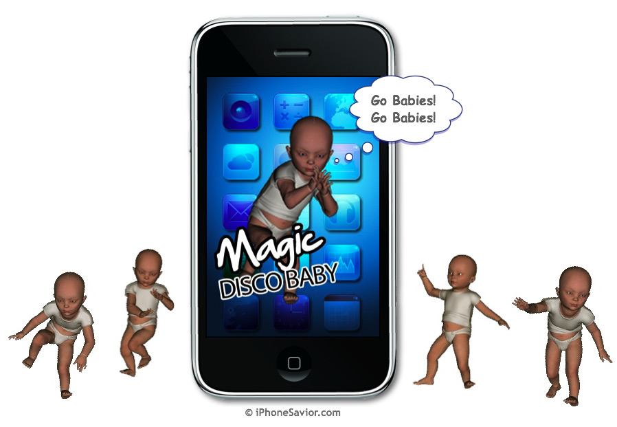Magic Disco Baby iPhone App