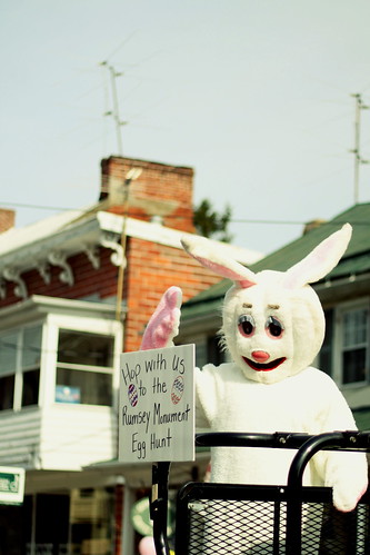 nice suit, Easter Bunny