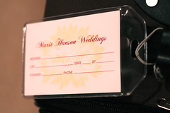 Luggage Tag Place Cards