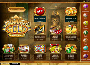 Mummy’s Gold Casino Lobby