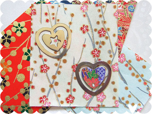 Make your own Book Hearts kit
