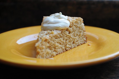 Vanilla Buttermilk Cake with Creme Fraiche