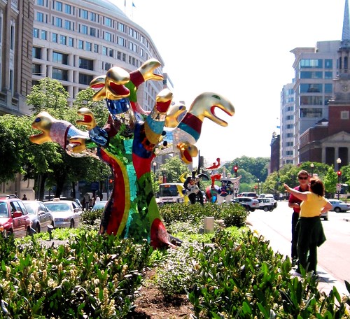 sculpture by Niki de Saint Phalle (photo c2010 FK Benfield))