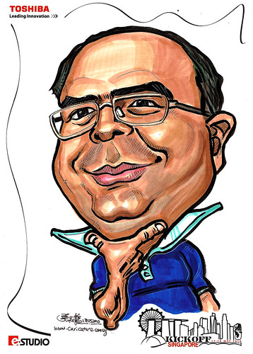 Caricature of Wael