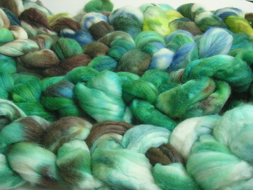 Oven dyed wool (Puck colors)