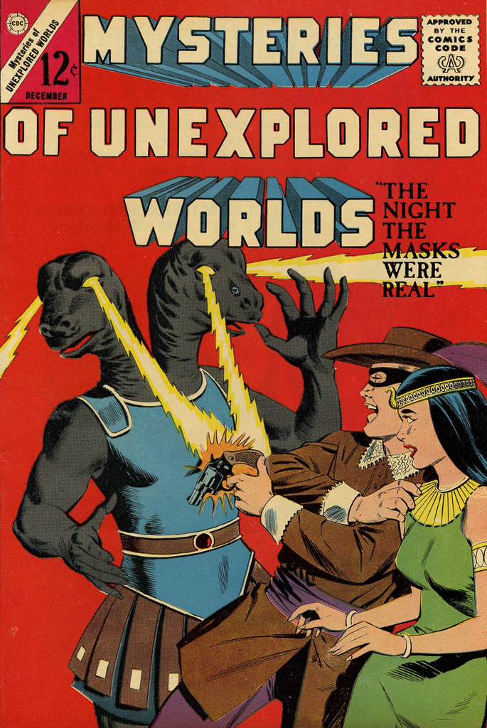 Mysteries of Unexplored Worlds #39 (Charlton, 1962)