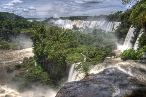 Iguazu Falls from the Upper Circuit