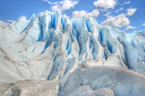 Ice Formations on Perito Moreno